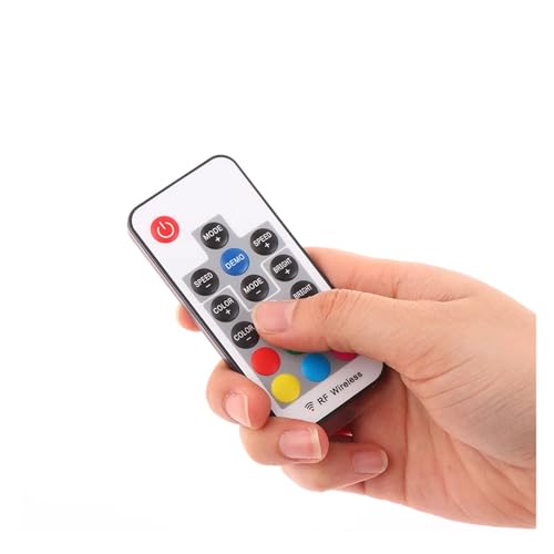 Control remoto mini LED soluciona parpadeos en barras de luz RGB 5730 4