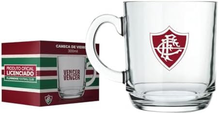 Allmix Caneca de Vidro Aspen 300ML — Fluminense