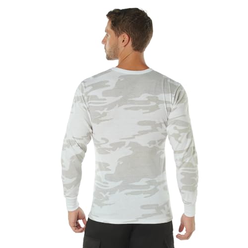 Image of Rothco Long Sleeve Camo T-Shirt - Rugged Crew Neck Tee Shirt for Men & Women