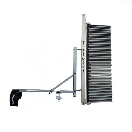 The Top Hopper - TH500 Basketball Rim Mounted System (Police Blue)