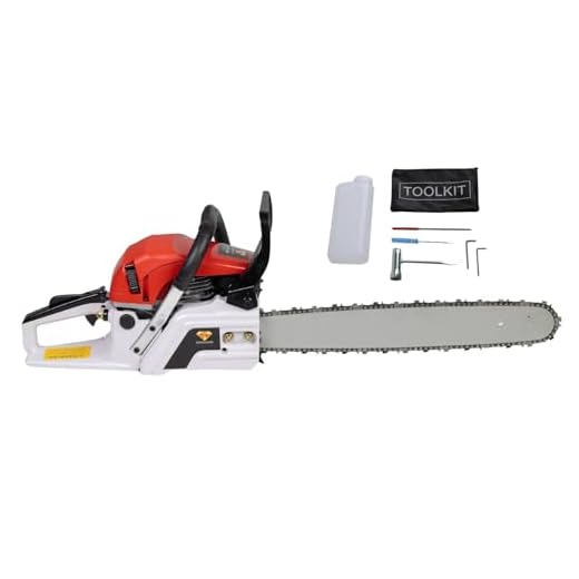 Motosierra De Gasolina De 20 Pulgadas Con Rendimiento De Corte De 78 cc, Motosierra De Gasolina De 20 Pulgadas Para Árboles De Granja, Jardín Y Rancho.