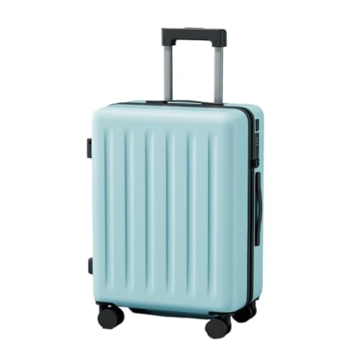 Suitcase Multifunctional Suitcase Women's Trolley Case Silent And Durable Password Box Men's Suitcase 20 Inches Suitcase Tags(Blue,22in)