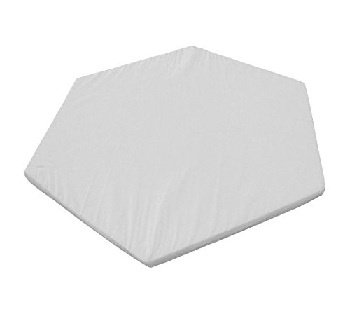 Kidsmax Laufgittermatratze für 6 Eck Laufgitter in 20 Farben (Design 3)