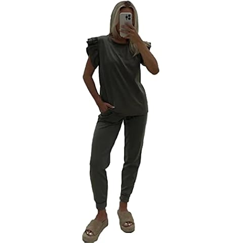 Fashionwise Women's Khaki Tracksuit Set Cover