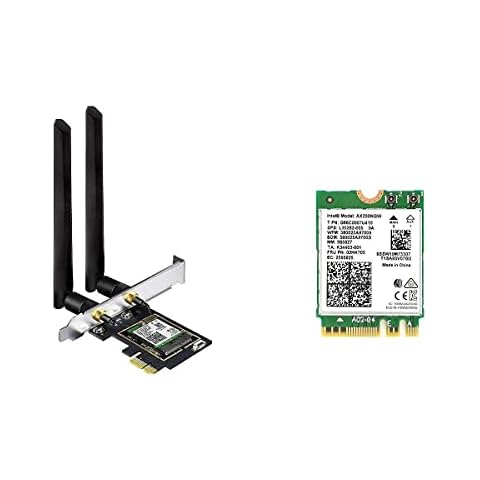 WiFi 6 PCIE Card and Intel AX200 M.2 WiFi Card for Desktop and Laptop Cover