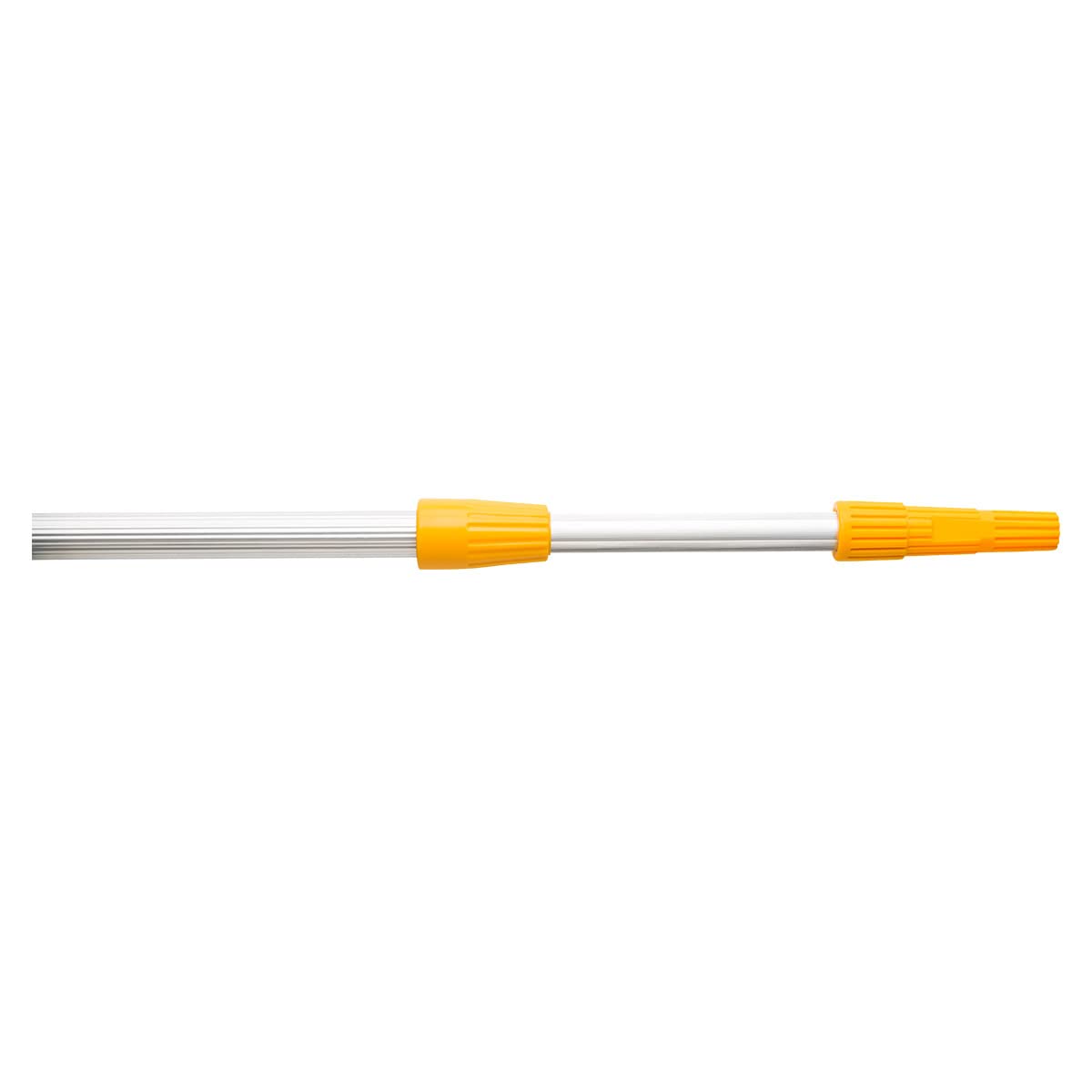 HARDY WORKING TOOLS Varilla telescópica de Aluminio con Soporte para Rodillos de Pintura de 1,1 m - 2 m, Varilla de extensión telescópica, Soporte para Herramientas de Pintura y renovación