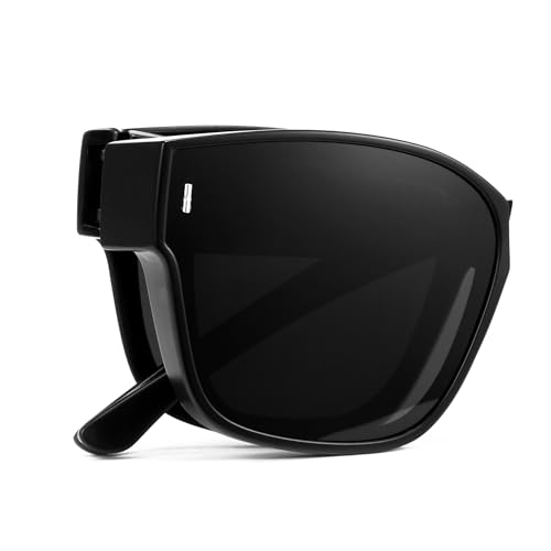 Cyxus Polarized Folding Sunglasses Fit Over Glasses for Nearsighted People UV Protection Driving Sunglasses P1128