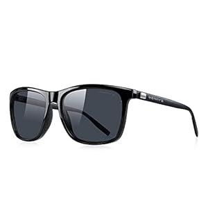 MERRY’S Unisex Polarized Aluminum Sunglasses Vintage Sun Glasses For Men/Women S8286