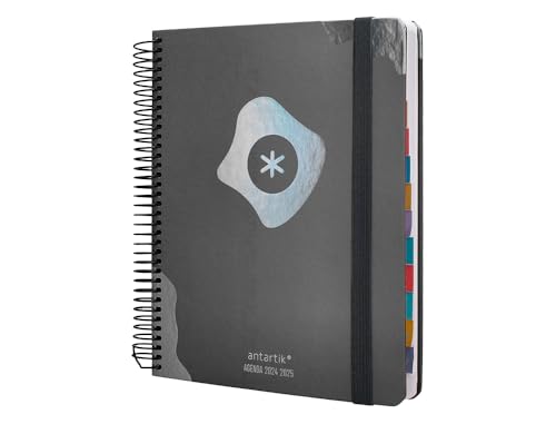 Anartik Academic Diary Year 24-25 Year Course Collection Maximal Black Day Page DIN A5, Black/White - Image 3