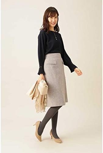 Amazon Co Jp Natural Beauty Basic 017 Melange Skirt For Women Skirt Biege Clothing Accessories
