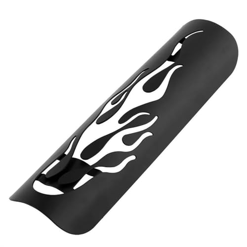 Bouclier thermique moto universel pour protection de pot d'échappement anti-brûlure - 4
