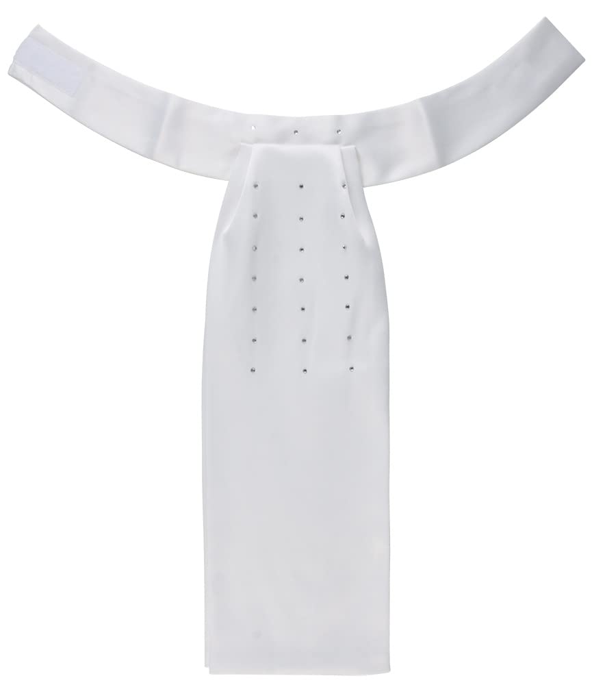 PFIFF 102849 Plastron 'Snowfall' Mujer Niño Blanco S