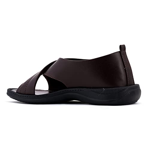 Image of Khadim's Brown Formal Shoe for Men | Slip on