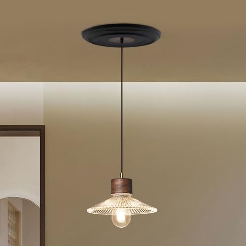 Image of PU Ceiling Medallions 2Pcs, 12.28 Inches x 4 Inches, Matte Black | Whole Cover Type, Fits 4 Inches Canopy, European Vintage Carving Style, Synthetic Foam Construction for Easy Installation