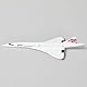 NUOTIE 1/400 Concorde British Airways Vorgebautes Flugzeugmodell Druckguss-Flugzeugmodellbausätze Flugzeugmodell aus Metall Anzeigemodell Sammlung oder Geschenk