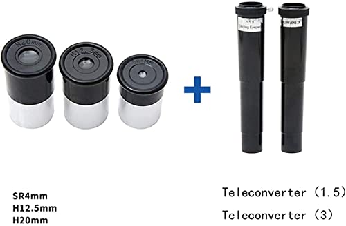Telescopio refractor 60mm para principiantes con trípode miniatura 5