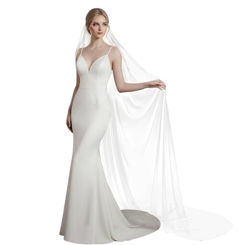 GAODESI Pearl and Crystal Beaded Edge Veil image