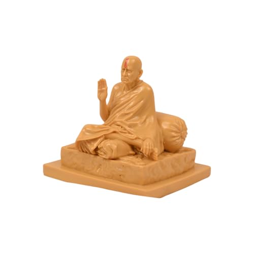 Image of KariGhar Swami Samarth Idol Perfect for Car Dashboard and House Warming 3 inch