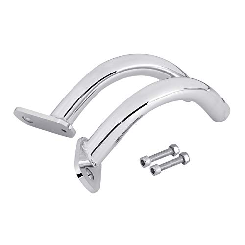 Soporte para Guardabarros de Alforjas Compatible con Harley Davidson Touring Electra Glide FLHT 1997-2008 Cromado miniatura 4