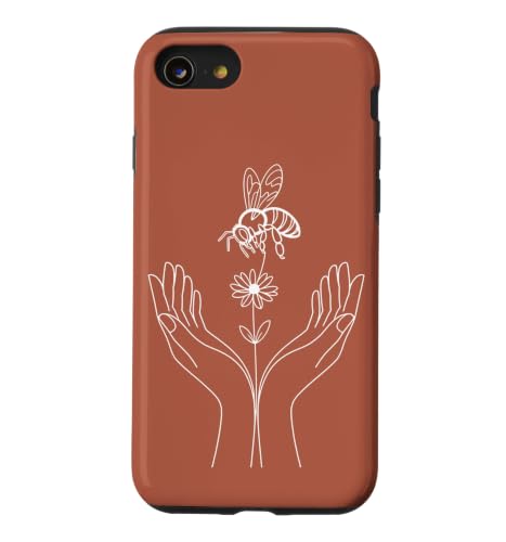 �n�`�̉Ԃ̎� ���C���A�[�g �X�}�z�P�[�X iPhone SE (2020) / 7 / 8 �p
