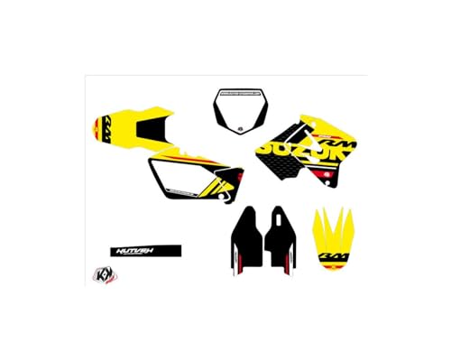 Kit déco Suzuki 250 RM rouge compatible design moto cross - 2