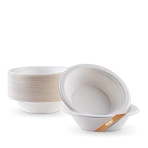 FOOGO Green Einweg-Schalen, 50 Stück