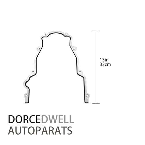 Image of LS Front Timing Cover Gasket - 12633904 Compatible with GM LS LS1 LS2 LS3 LS6 LM7 LQ4 LQ9 V8 Engine 4.8L 5.3L 5.7L 6.0L 6.2L