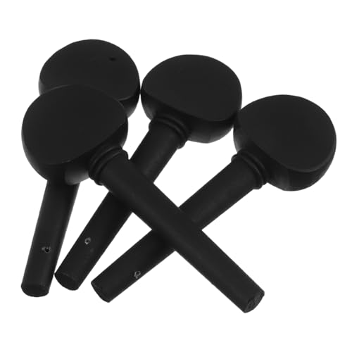 4 Pcs Imitation Ebony Cello Tuning Pegs Durable Decorative Cello Replacement Supplies Reliable Accessories for Enhanced Tone and Musical Experience
