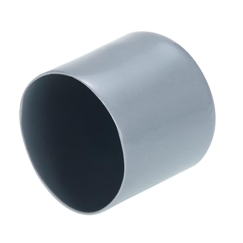 Image of uxcell 4pcs Rubber End Caps 42mm ID Vinyl Round Tube Bolt Cap Cover Screw Thread Protectors Grey, 40mm Height