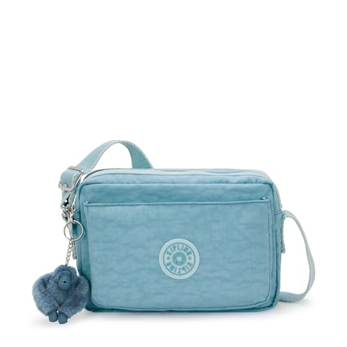 Image of Kipling Women's Abanu Medium Crossbody Bag, Lightweight, Adjustable Nylon Waist Pack with Multi-Compartment Zip Pockets