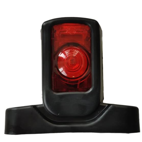 10-30 V Truck per Camion per Automobili Caravan Furgone 3 Faccia Rossa Ambra Rosso 4 Marcatore A LED Light Contorno Lampexternal Lampexternal 24V,Single