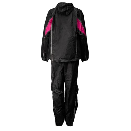 Image of Milwaukee Leather Women's Motorcycle Hooded Water-Resistant Rain Suit for Outdoors