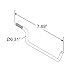 Prime-Line MP11370-2 Screw-In Ladder Hook, 7-3/4 In., Steel Rod, Gray Rubber Coating (2 Pack)