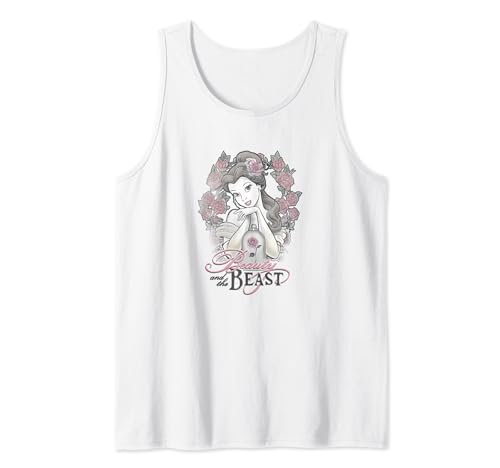 Débardeur Belle Disney et son motif de roses nostalgiques