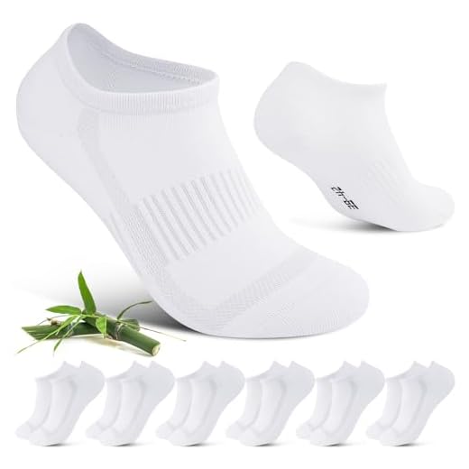 Cirorld Bambus Sneaker Socken Damen Herren 39-42 43-46,6 Paar Atmungsaktive Kurze Socken, antibakteriell und geruchshemmend Sportsocken,Feuchtigkeitsaufnahme und abgabe Laufsocken