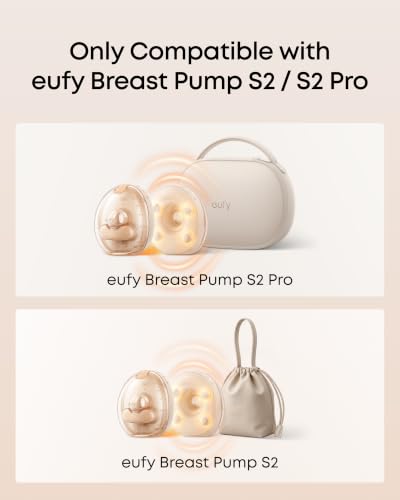 Image of eufy Security Wearable Breast Pump S2 /S2 Pro, 19mm Sizing Inserts (2-Pack) | Pump Replacement Parts: Silicone, Easy to Install, Comfortable and Precise Fit for Better suction and Efficient Pumping
