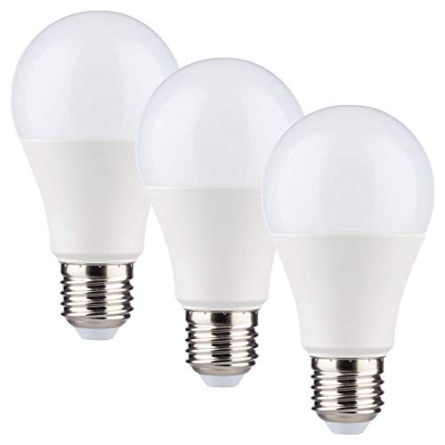 Müller-Licht 3 x LED Leuchtmittel Birnenform A55 7W = 40W E27 matt 470lm Ra95 Flicker-Free warmweiß 2700K (Birnenform A55)