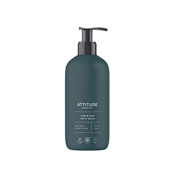 ATTITUDE Hand Soap, Plant and MineralBased Ingredients, Vegan and Crueltyfree Personal Care