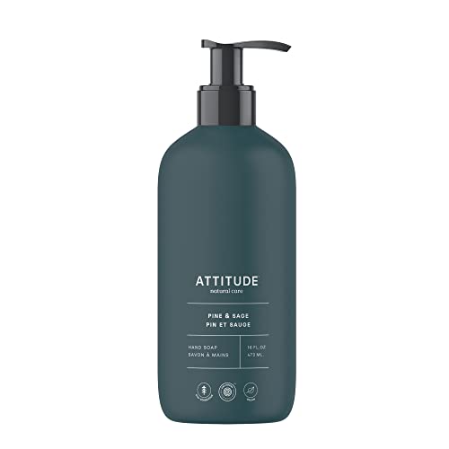 ATTITUDE Hand Soap, Plant and MineralBased Ingredients, Vegan and Crueltyfree Personal Care