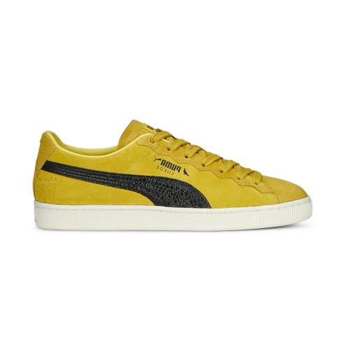 PUMA Mens Staple X Suede Lace Up Sneakers Shoes Casual - Yellow - Size 9 M2