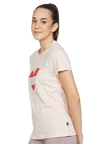 Image of PUMA Women's Solid Regular Fit T-Shirt