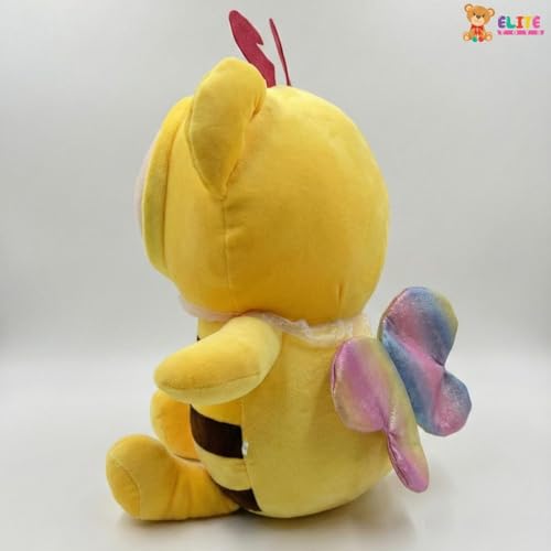 Image of ELITE CREATIONS Bee Plush Soft Toy 55 cm | Cute Bumble Bee Doll Stuffed Animal | Big Cuddly Plush Toy for Kids Boys Girls | Birthday Gift Baby Toy Room Decor