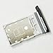 UPONEW for Samsung Galaxy S24 Fe 5G 2024 Card Tray SD Sim Card Holder Container Replacement Part (Black)