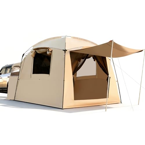 SUV Tent for Camping with Oversized Vehicle Connection...