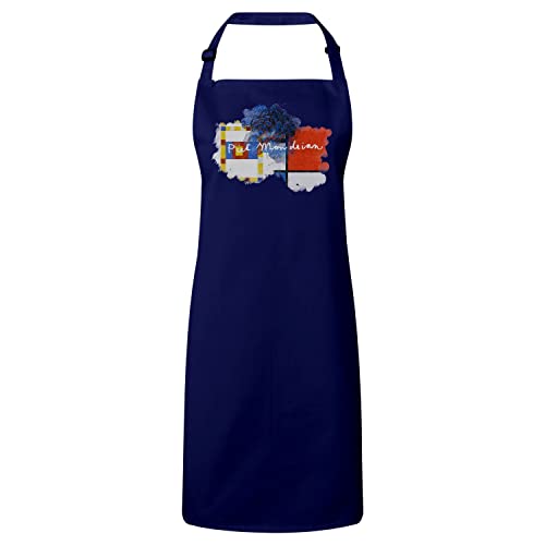 Tablier de cuisine signature Mondrian une toile premium