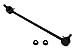MOOG K80255 Suspension Stabilizer Bar Link for Nissan Murano