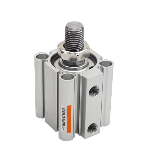 Cilindro neumático CDQ2B CDQ2A de rosca hembra en vástago y carrera variable DZ 4