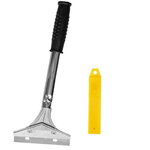 Heavy Duty Wallpaper Tool Multi Surface Scraper for Removing Wallpaper, Floor Tiles & Stubborn Materials with 10 Accessories