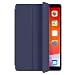 Produktbild LTLJX Hülle Kompatibel mit Huawei MatePad Pro 10.8 Zoll 5G Universal, Smart Case Ständer Schutzhülle Dreifach Cover mit TPU Rückseite und Bildschirmschoner,Dark Blue