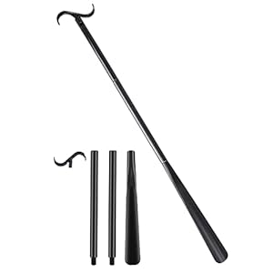 Safe Age Schoenlepel – Extra lang – 3 lengtes – Incl. aankleedstok en sokkenhulp
